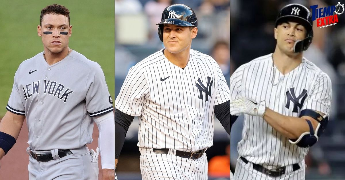 aron Judge, Giancarlo Stanton y Anthony Rizzo consigue récord en Yankees