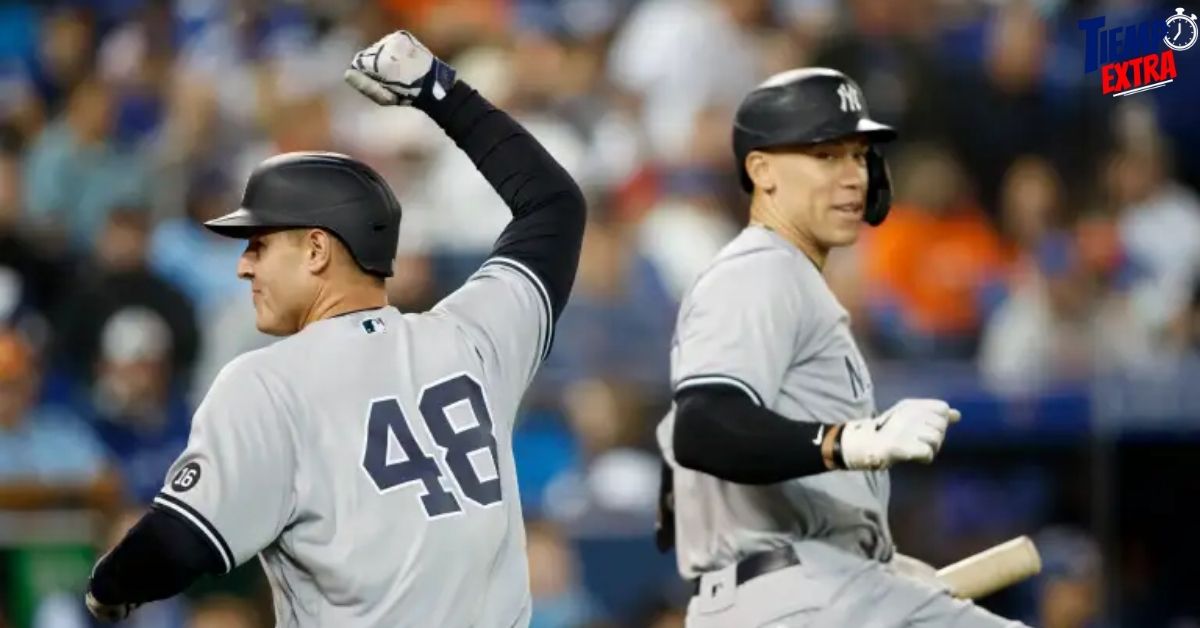 Aaron Judge y Anthony Rizzo empatan marca en Yankees
