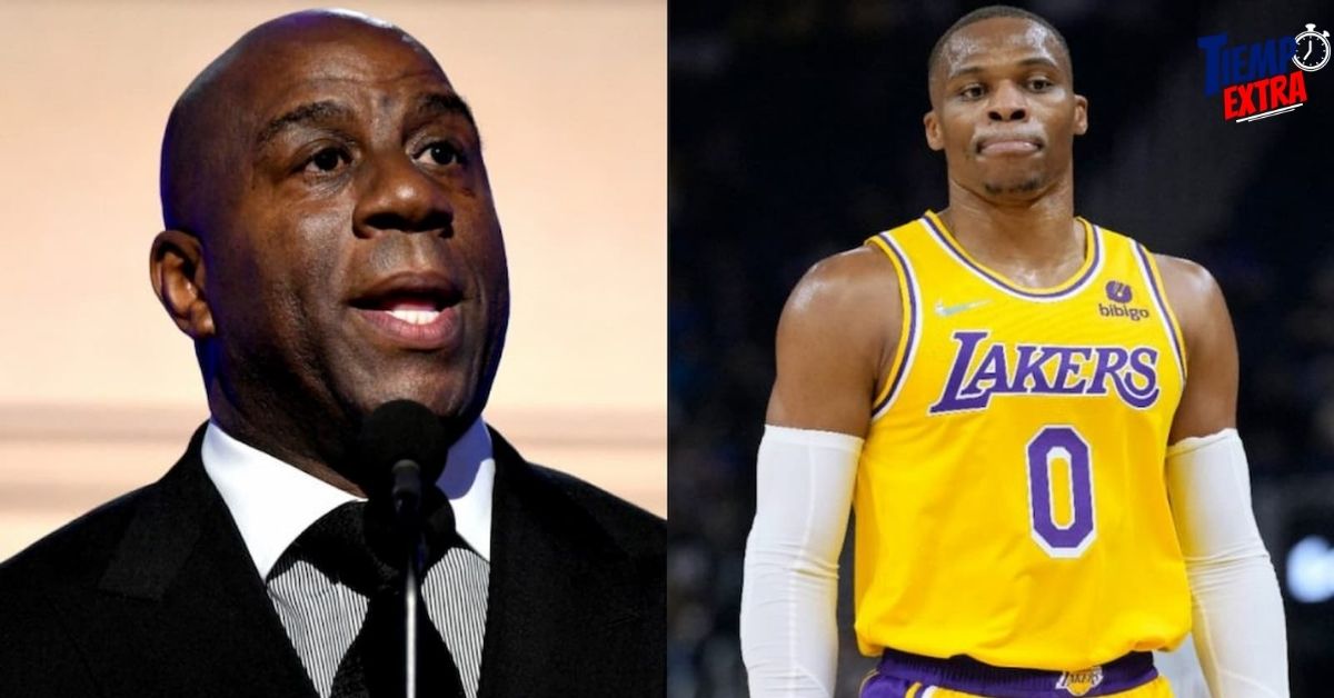 Magic Johnson defiende a Russell Westbrook