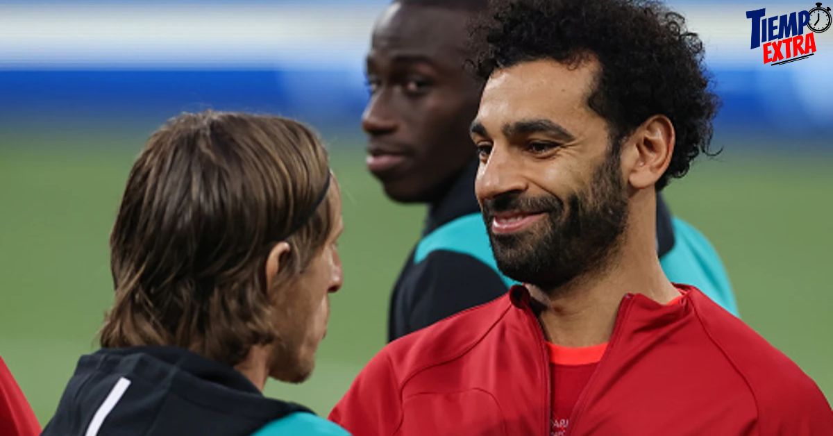 Luka Modric dejó jocosa frase para Mohamed Salah
