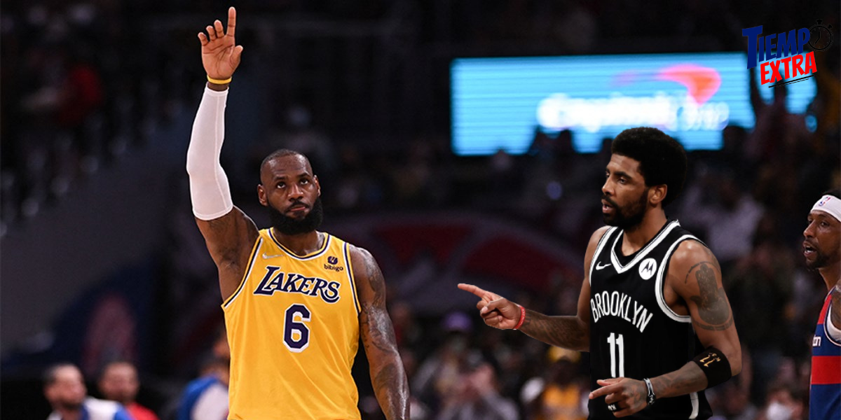 Objetivos de Lakers después que Irving aceptó jugar con Los Nets