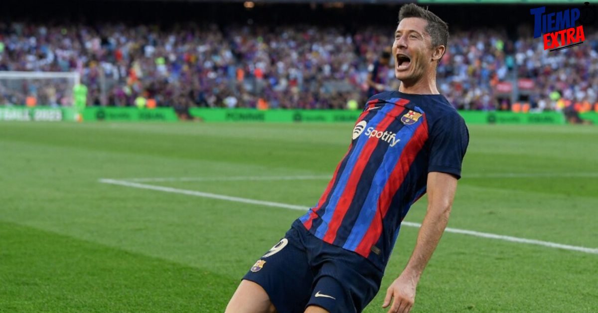 Robert Lewandowski iguala récord de Messi FC Barcelona