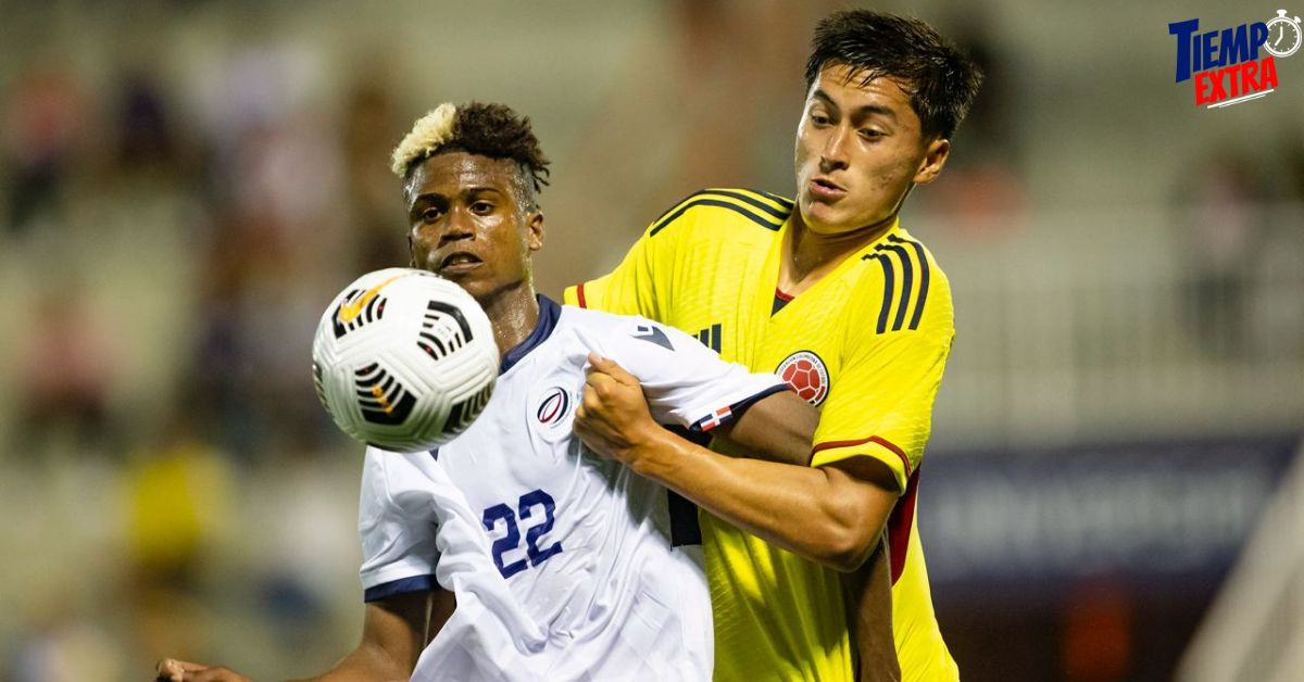 Selección Dominicana de Fútbol U20 cayó en amistoso contra Colombia