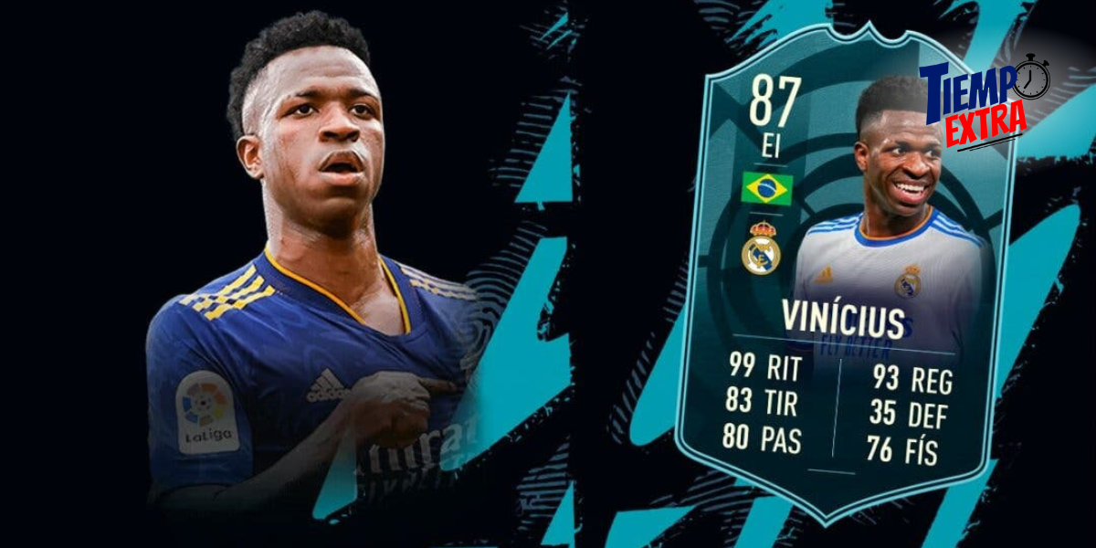 Vinicius Jr. y su evidente crecimiento que llega hasta el FIFA 23