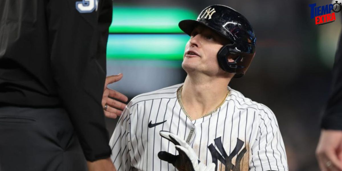 Josh Donaldson comete blooper en el partido entre Yankees-Guardians