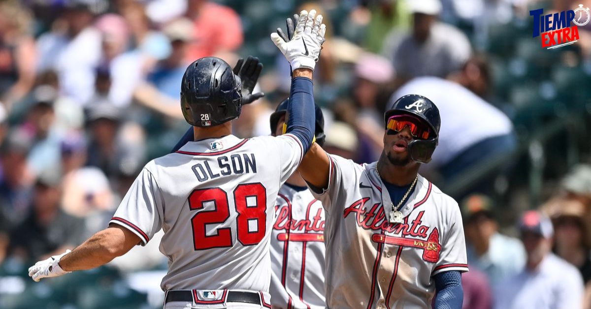 LineUp de los Bravos de Atlanta para los Playoffs comandado por Ronald Acuña Jr. y Matt Olson