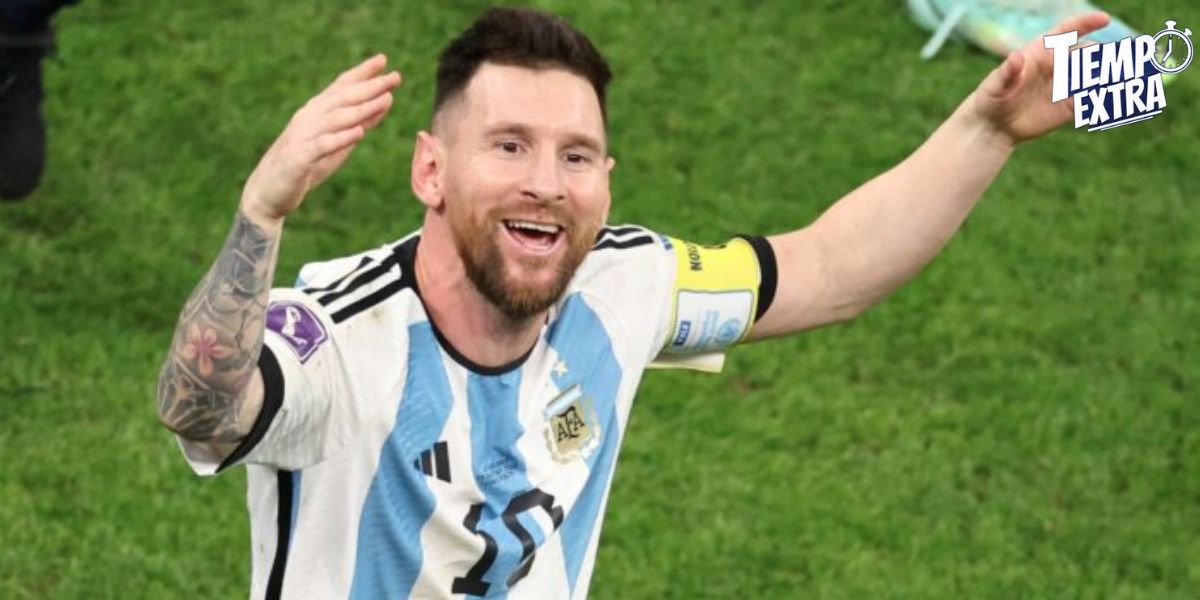 La emoción de Lionel Messi tras vencer a Croacia
