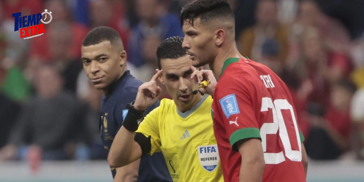 Marruecos protesta ante la FIFA por actuación de árbitro en duelo con Francia