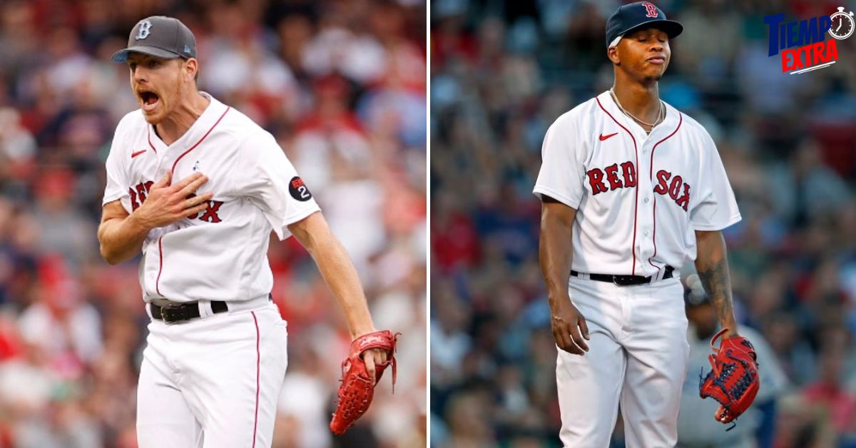 Brayan Bello y Nick Pivetta abandonan el entrenamiento de los Medias Rojas de Boston