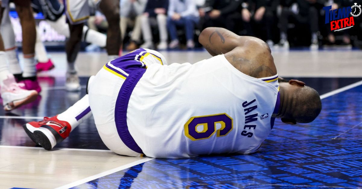 Lakers preocupados por perder a LeBron James en momento importante
