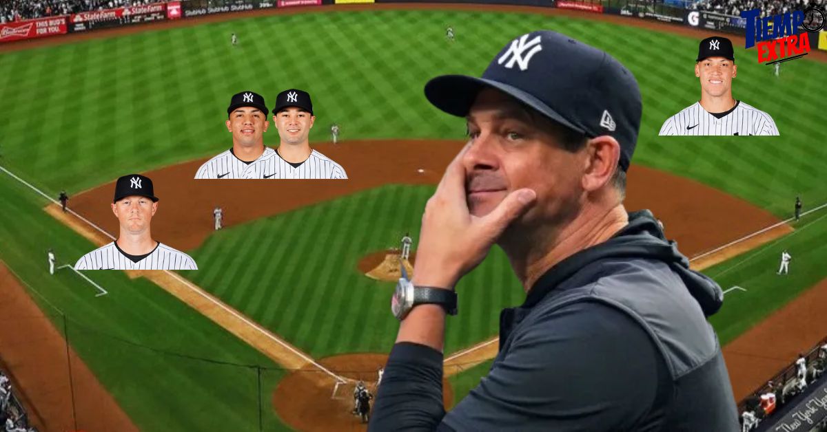 Aaron Boone tiene muchas dudas en el lineup de los Yankees