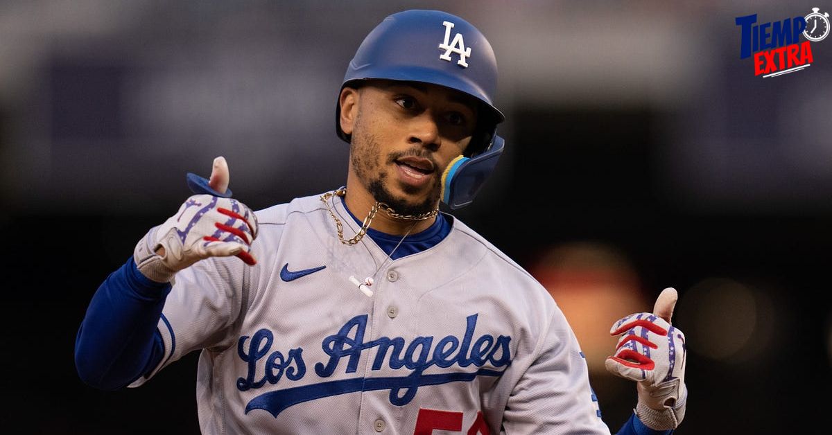 Dodgers realizan movimiento de roster con Mookie Betts