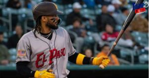 Fernando Tatis Jr. luce su brazo en Triple A