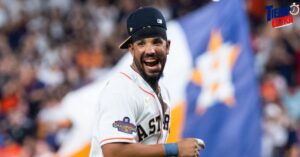 José Abreu enrachado con los Houston Astros en este inicio de temporada