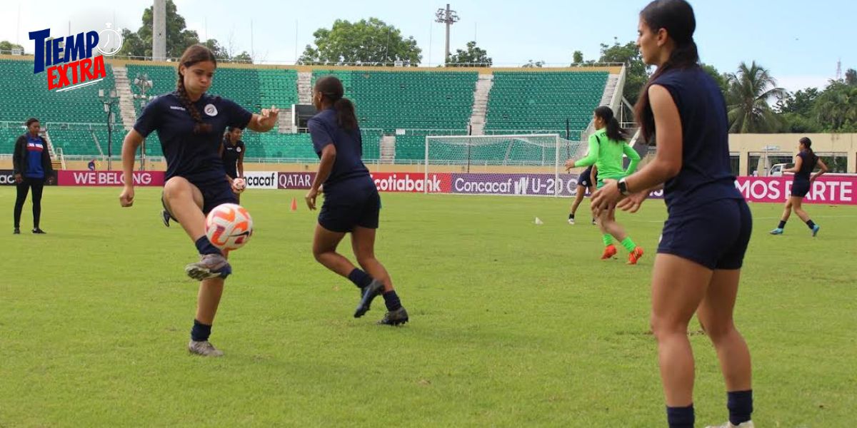 Selección Dominicana de Fútbol Femenina U20 inicia contra México
