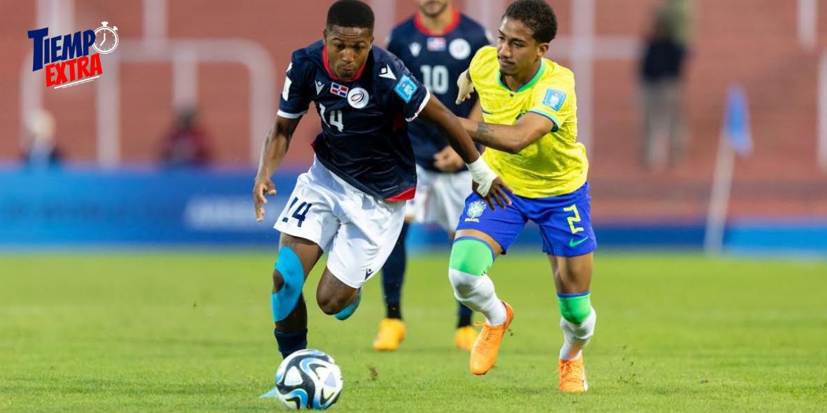 Selección Dominicana de Fútbol cae con Brasil en Mundial U20