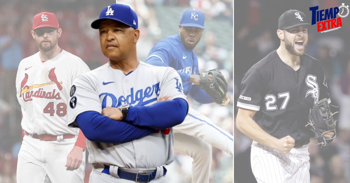 Opciones de Dodgers para reforzarse Aroldis Chapman, Jordan Montgomery y Lucas Giolito opciones