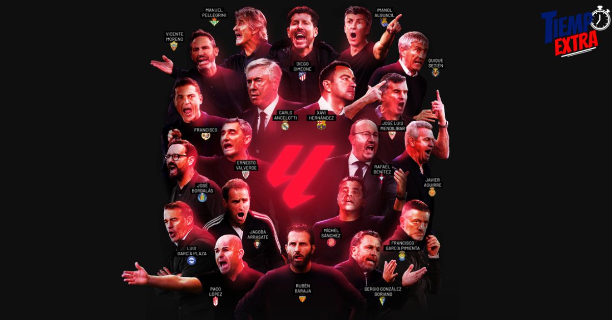 Los 20 entrenadores de LaLiga EA Sports para la temporada 2023-2024