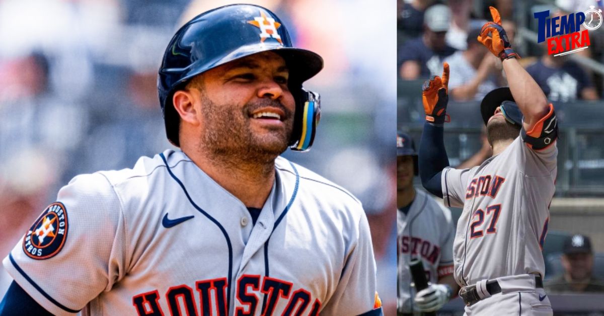 José Altuve conecta un jonrón histórico en el Yankees Stadium