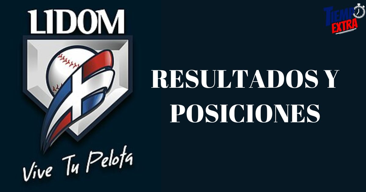 Posiciones Lidom RD 2023-2024 (Temporada regular) – RESULTADOS