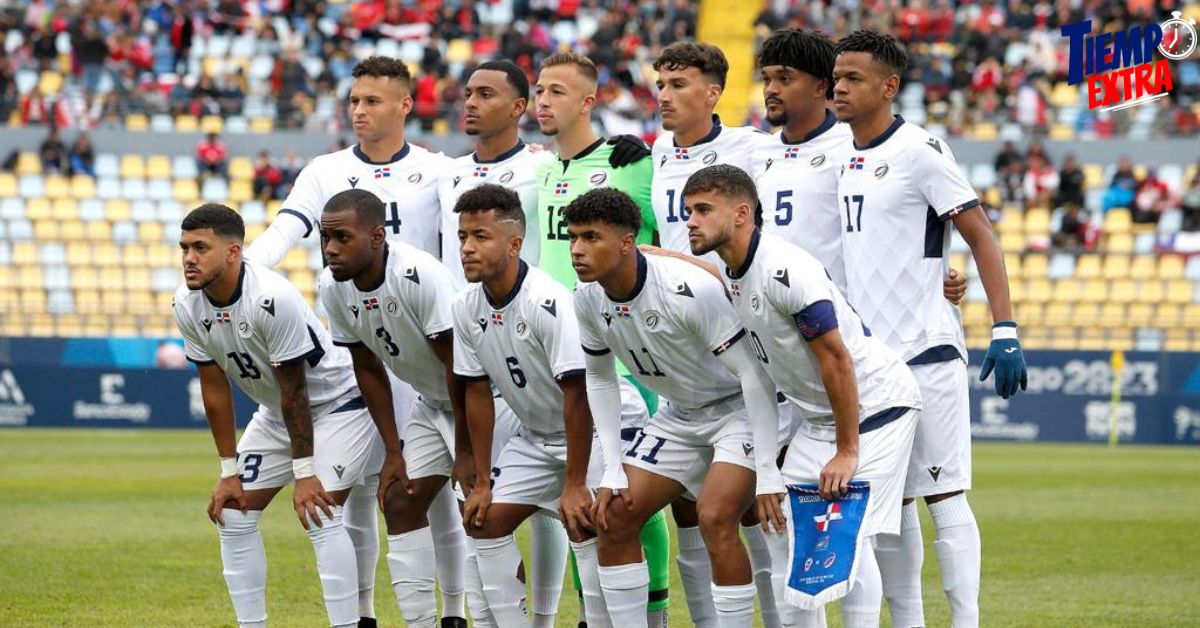 Selección Dominicana de Fútbol U23 cerrará participación en Juegos Panamericanos 2023