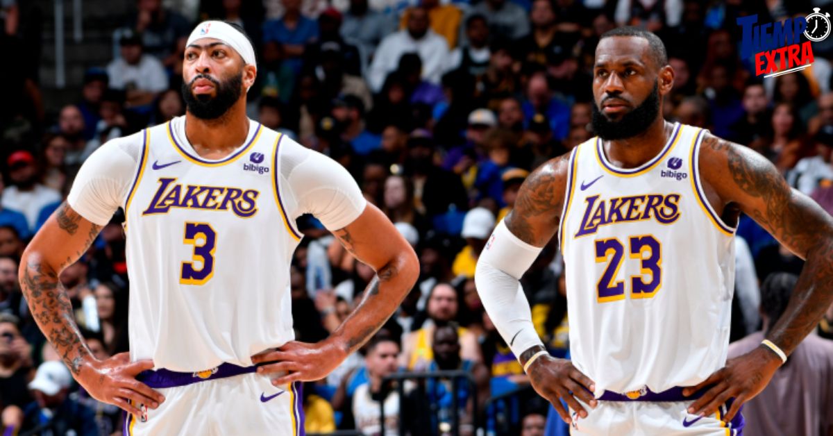 Anthony Davis y LeBron James revelan los puntos débiles de los Lakers