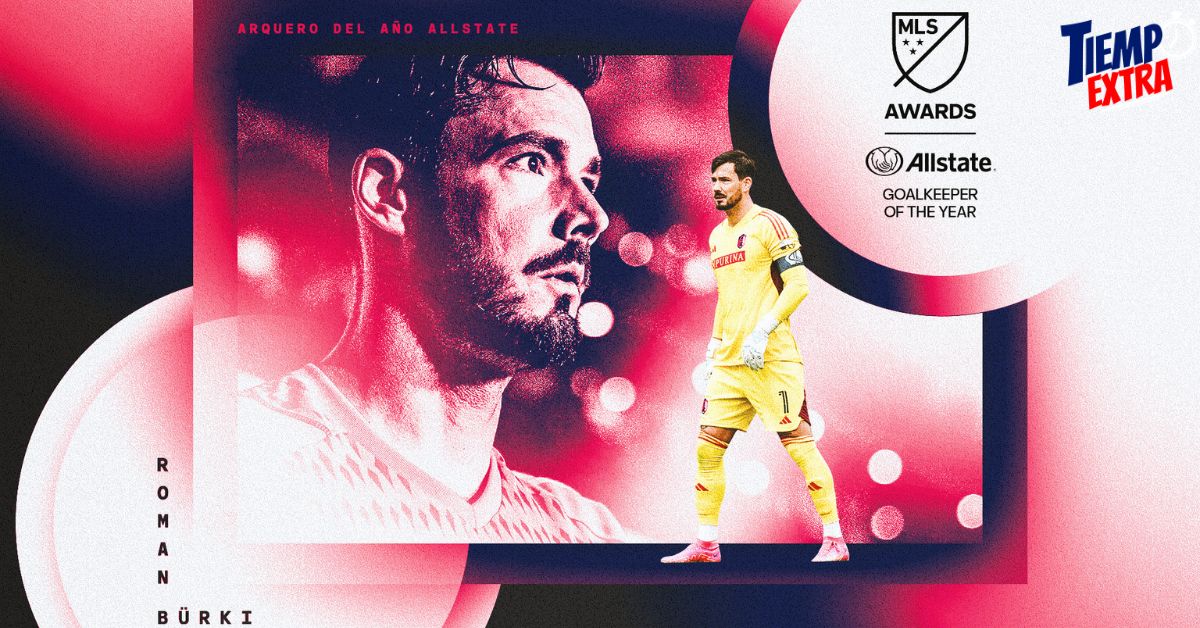 Roman Bürki, de St. Louis CITY SC, nombrado Arquero del Año Allstate de la MLS