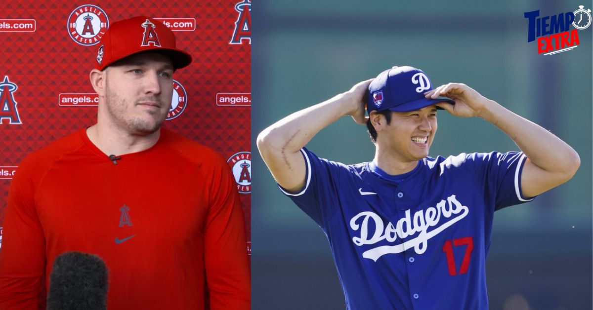 Mike Trout habló de la firma de Shohei Ohtani con los Dodgers