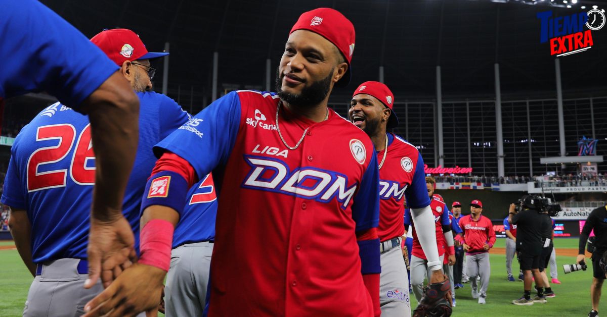 República Dominicana venció a Puerto Rico en la Serie del Caribe 2024. Foto Prensa Tigres del Licey