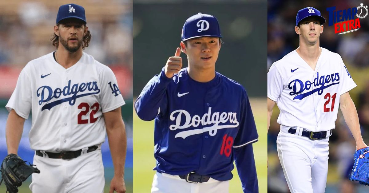 ¿Usarán los Dodgers una rotación de 6 lanzadores?