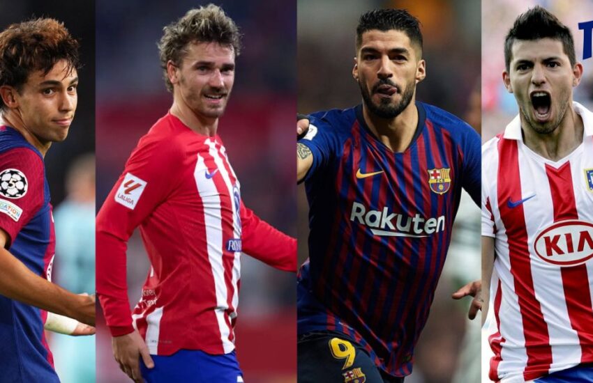 10 jugadores que han estado en Atlético de Madrid y FC Barcelona