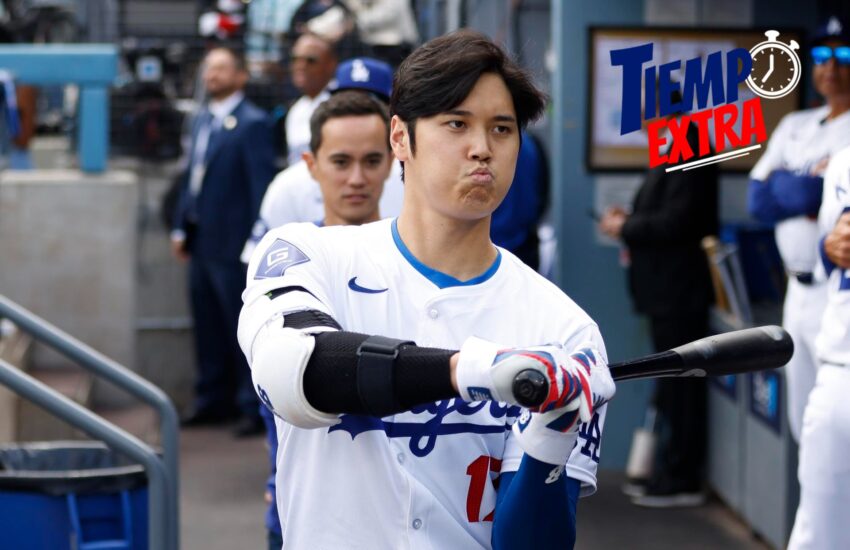Shohei Ohtani con los Dodgers.