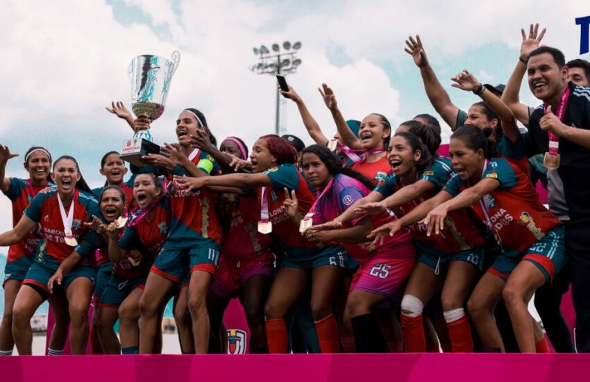 Academia Hermanos paéz campeonas de la Copa Venezuela