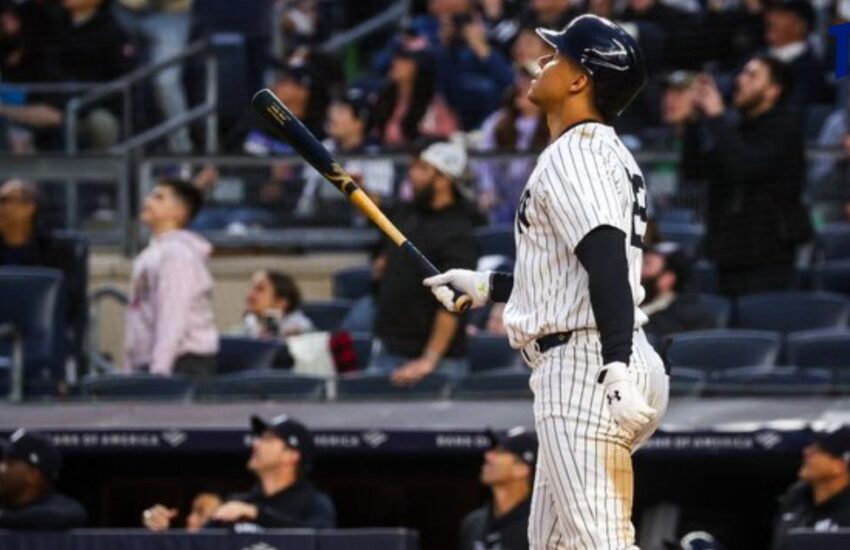 Juan Soto batea su primer jonrón en el Yankee Stadium con los Yankees