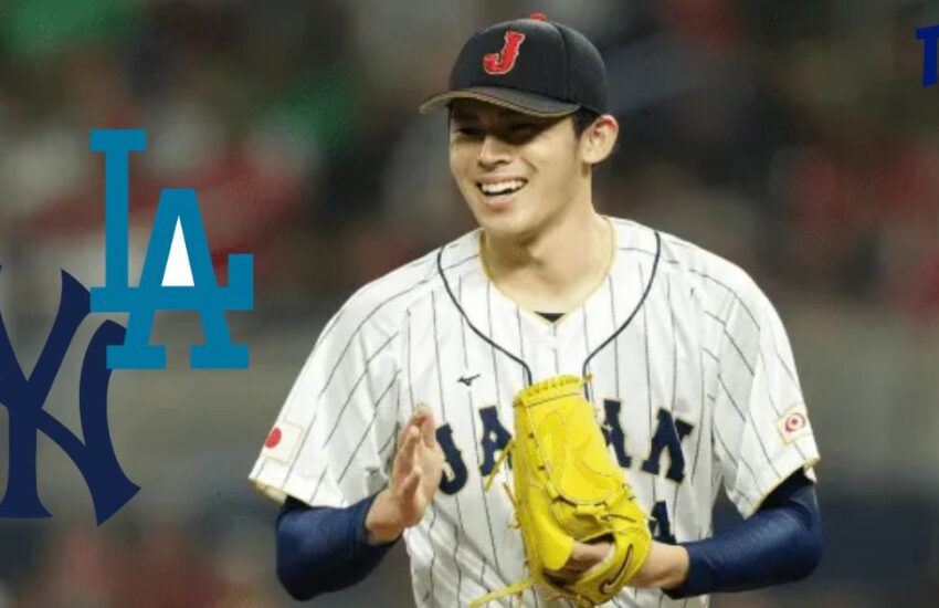 Yankees, Dodgers y Mets compiten por Roki Sasaki