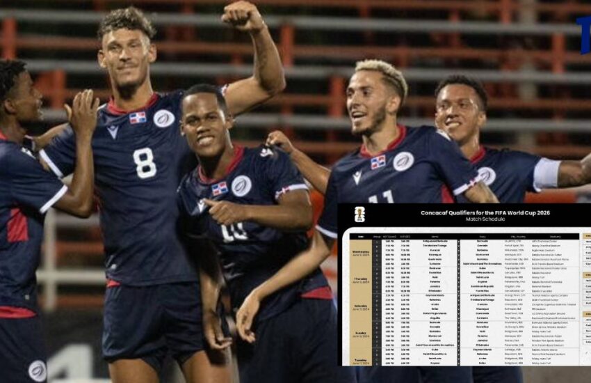 Selección Dominicana de Fútbol y resto de selecciones de Concacaf conocen CALENDARIO de eliminatorias al Mundial de la FIFA