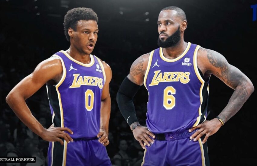 ¿Seleccionarán los Lakers a Bronny James?