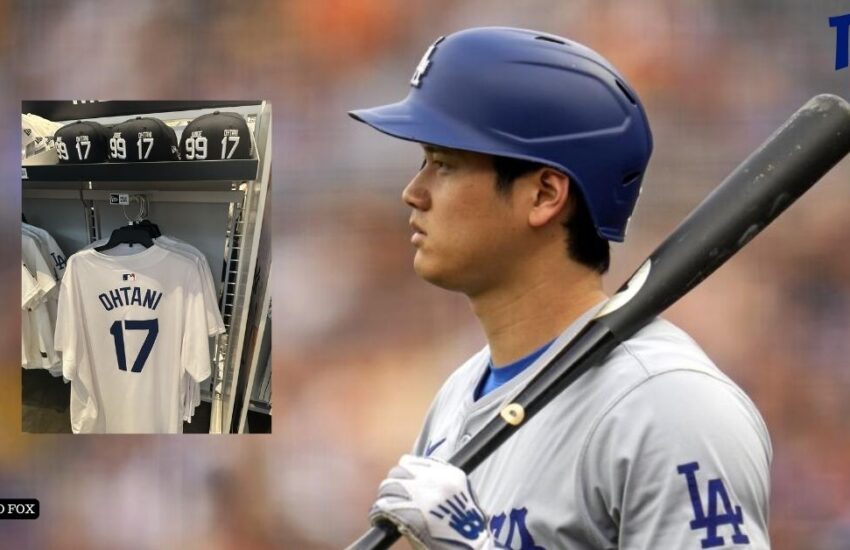 Yankees venden camisetas de Shohei Ohtani en el Yankee Stadium