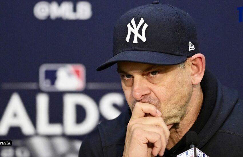 Aaron Boone abre la duda en los Yankees