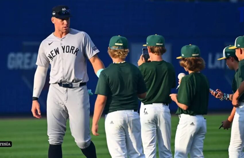 Aaron Judge dio una enorme muestra de caballerosidad en su respuesta