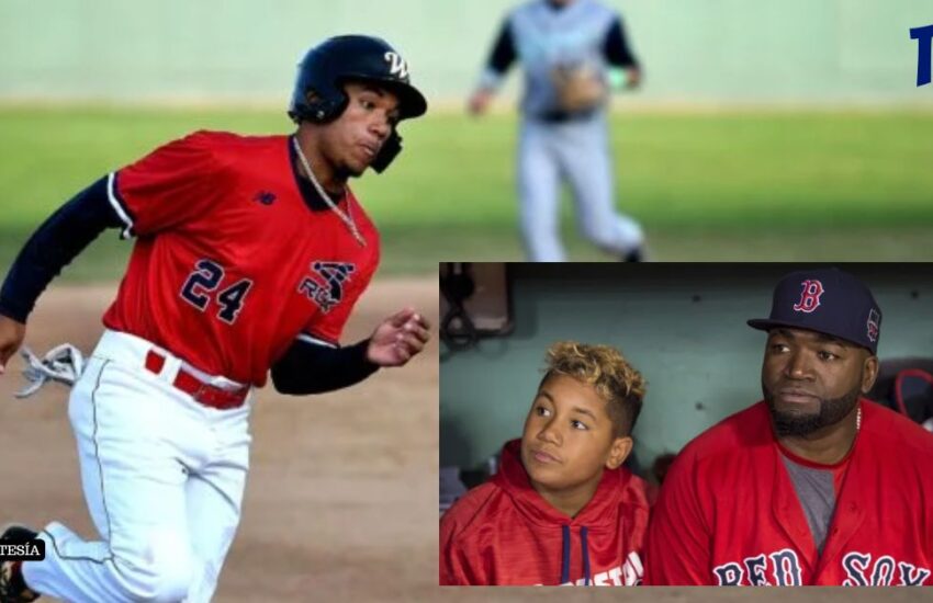 D'Angelo Ortiz, hijo de David, sabe que en la organización de los Red Sox