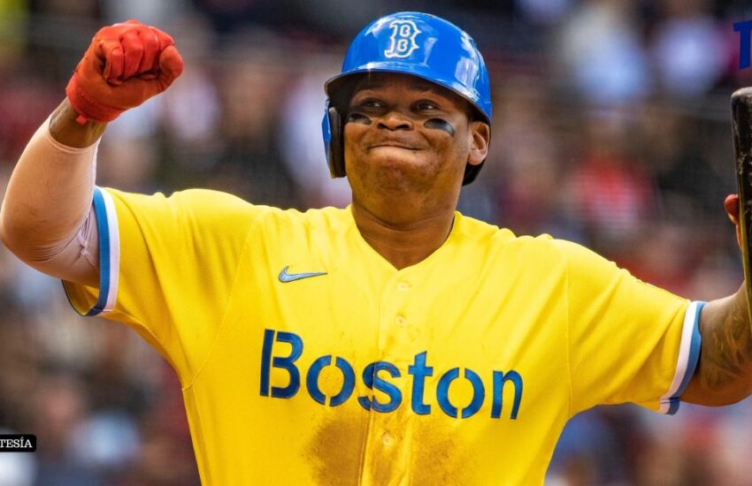 Rafael Devers fuera del lineup y tiene preocupados a los Red Sox