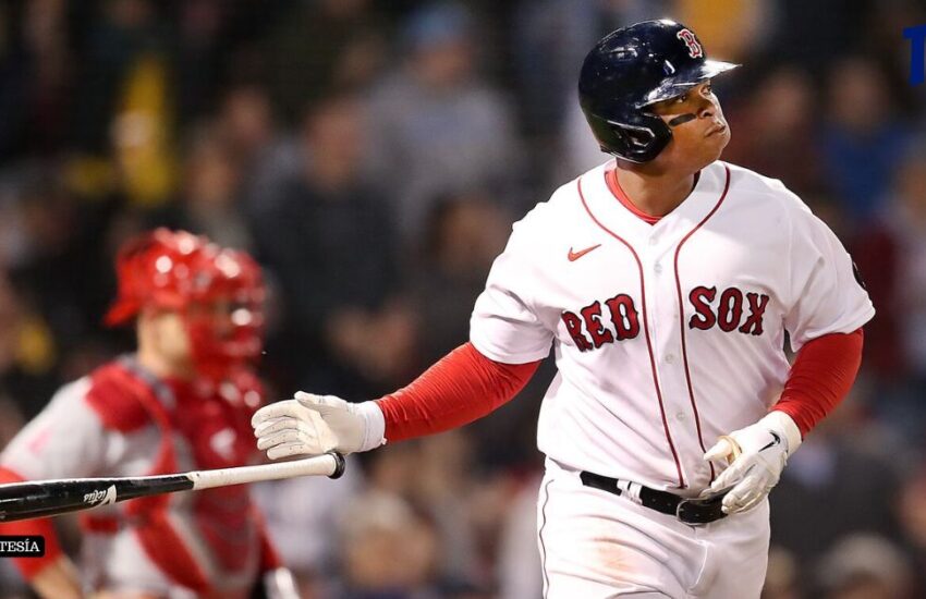 Rafael Devers hace historia en LA FRANQUICIA de los Red Sox