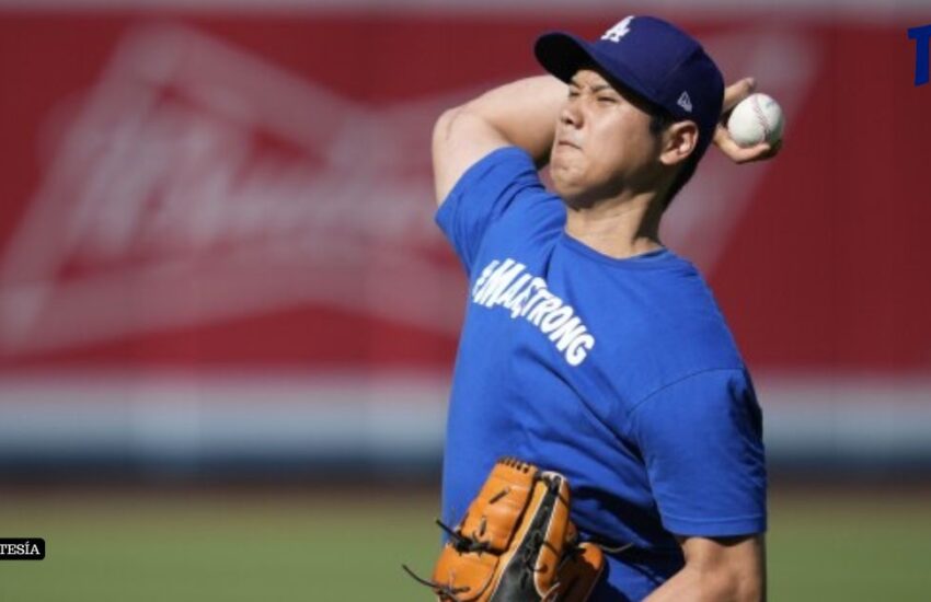 Shohei Ohtani se prepara para volver a lanzar (VIDEO)