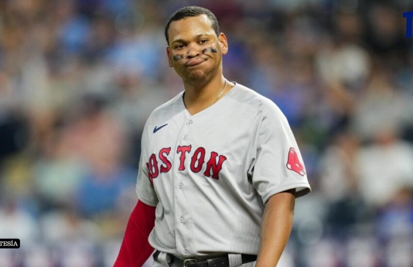 ¿Por qué Rafael Devers quedó fuera del lineup de Red Sox el domingo?