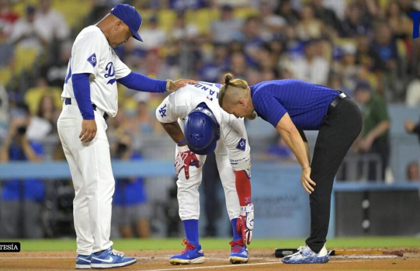 Los Dodgers sufren dura pérdida en su lineup