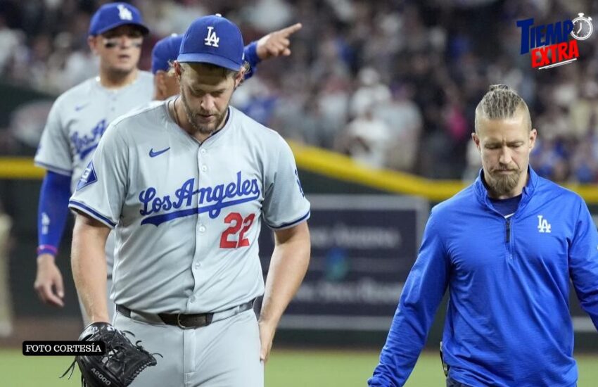 Malas noticias con Clayton Kershaw