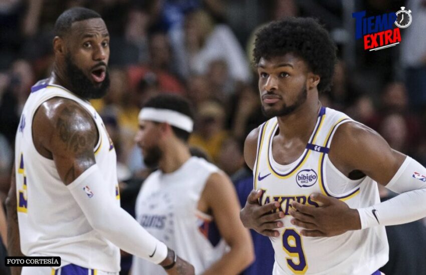 El inicio de Bronny James en la NBA está siendo complicado