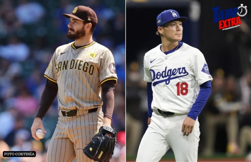 Rotación de Padres y Dodgers para la Serie Divisional