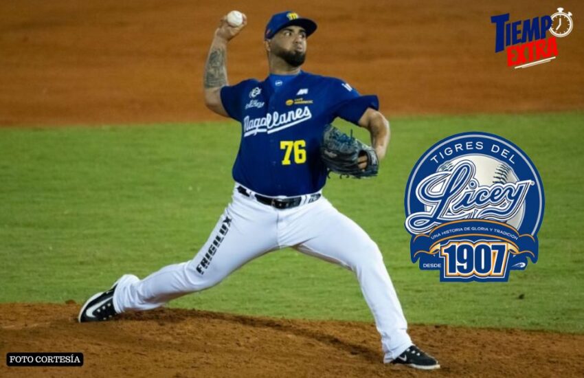 Anthony Vizcaya firmó con los Tigres del Licey para la final de LIdom RD